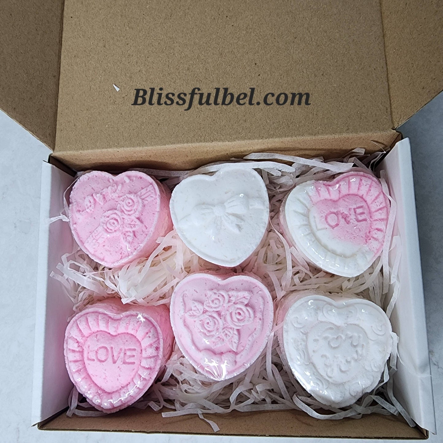 Mini Heart Bath Bombs