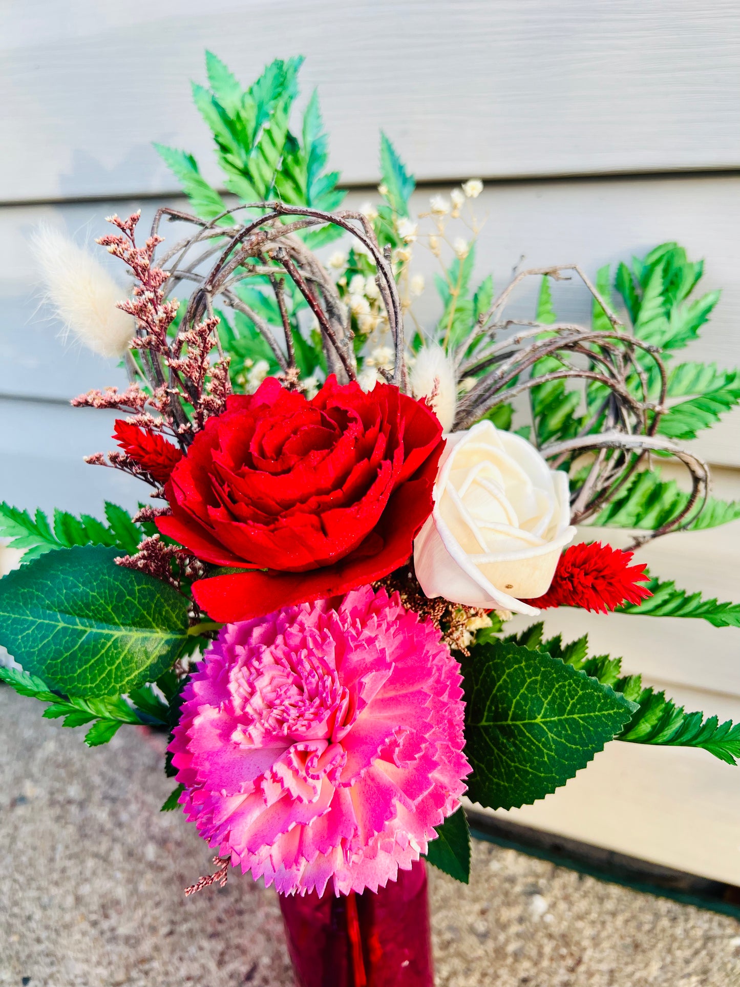 Petite Heart Bouquet