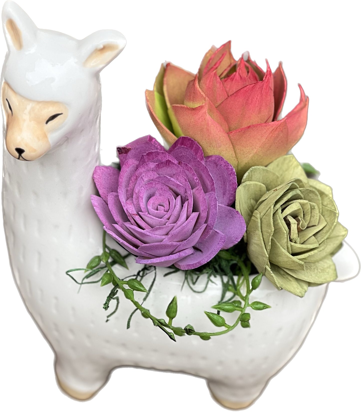 Succulent Llama Planter